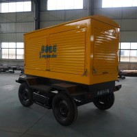 配套150KW柴油發(fā)電機(jī)組移動(dòng)拖車價(jià)格