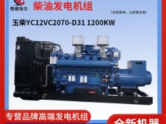 1200KW玉柴YC12VC2070